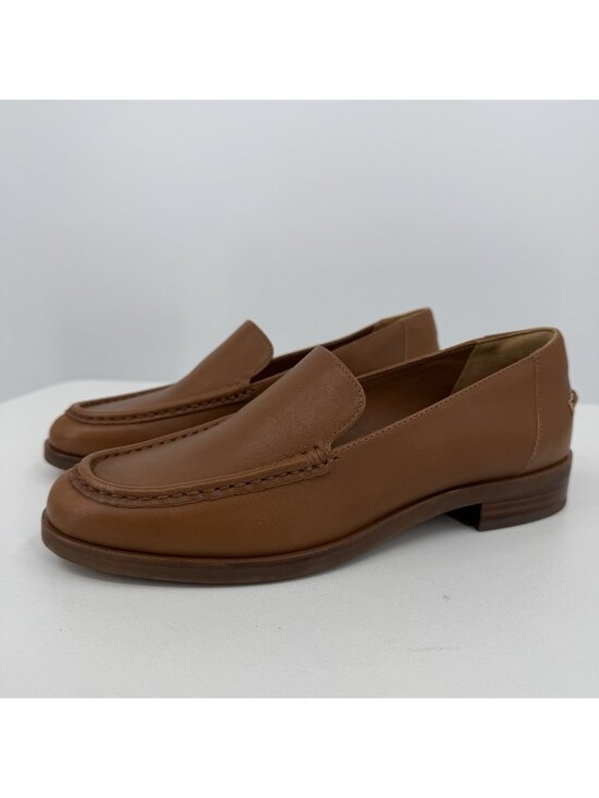 Everlane Shoes - Everlane The Modern Loafer in Camel-Tan Leather size 7 Stacked Heel  nwd